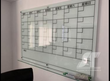玻璃白板 防眩光玻璃白板 投影玻璃白板 磁鐵白板 行事曆白板 活動白板 拉門白板